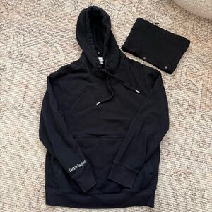 Favorite Daughter Black Hoodie Small removable neck guard